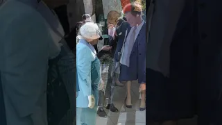 Queen Elizabeth II and Prince Harry