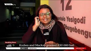 Zizi Kodwa, co-accused Jehan Mackay granted R30 000 bail each in alleged corruption case