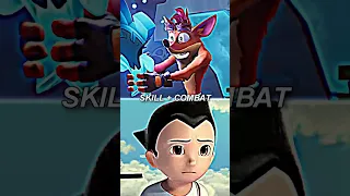 Astro Boy vs Crash Bandicoot | battle #shorts