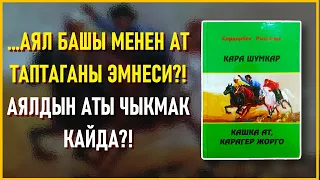 "Кашка ат, карагер жорго" Сардарбек Рыскулов | #аудиокитеп