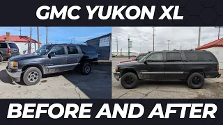 2003 GMC Yukon XL | Before and After | 33" Tires | 2" lift