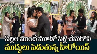 heroine Vanitha Vijaykumar 3rd marriage exclusive video | vanitha weds peter