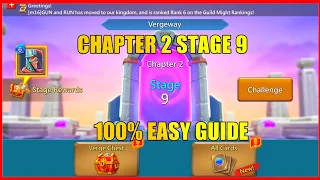 Lords Mobile Vergeway Chapter 2 stage 9|Chapter 2 stage 9 easiest guide