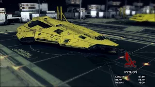 Elite Dangerous 2.4 Ship scale (with Thargoids!)