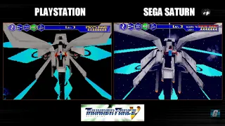 Dual Play: THUNDER FORCE V (Sony PlayStation + Sega Saturn longplay)