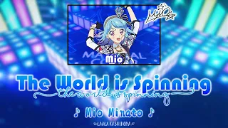 The World is Spinning (セカイは廻る)｜Mio Minato｜FULL+LYRICS[ROM/KAN/ENG]｜Aikatsu Friends!