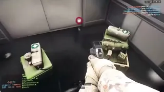 Battlefield 4 | Grenade in Elevator • Граната в лифте