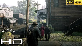 BANK ROBBERY| Realistic Ultra Graphics Immersive Gameplay [4K 60FPS] Red Dead Redemption 2