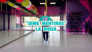 Dime Mentiras - La Diosa | Zumba | Cumbia | Choreography by Valeria Krivosheina