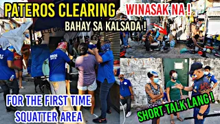 HULI ! SOSYAL NA SQUATTER SA KALSADA WINASAK ! | AYAW KO NG LONG TALK ! | MMDA CLEARING OPERATION