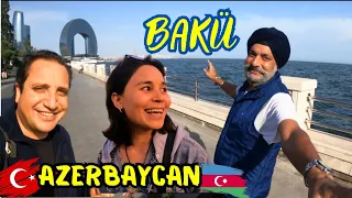 🇦🇿 CAN AZERBAYCAN'LI KIZ İLE BAĶÜ'YÜ GEZİYORUZ!! BU ŞEHİRDE YAŞAMAYI DÜŞÜNÜYORUM!!  -BAKÜ- (165)