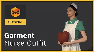 Marvelous Designer 12.1: Vintage Nurse Uniform