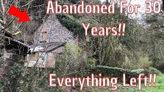 We Explore A Cottage Abandoned For Almost 30 Years With Everything Left Behind!!