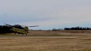 Boeing CH-47 Chinook C75 Marshall County Airport