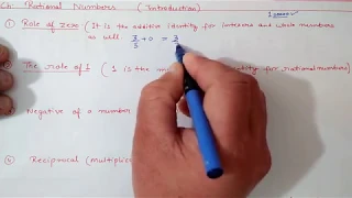 Chapter:1 (Introduction) | Rational Numbers | Ncert Maths Class 8 | Cbse Board.