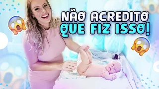 PRIMEIROS CUIDADOS COM O BEBE EM CASA | Amanda Domenico