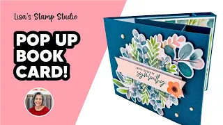 Create This Pop Up Fun Fold Book Card Using Stampin' Up! Products