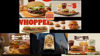 BK have it your way ad Compilation (Updated) (including whoppers 65 bday)