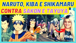 @Mariana Alpha React Naruto, Kiba e Shikamaru Vs Sakon e Tayuya