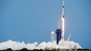 SpaceX rocket lifts off from U.S. in history-making flight