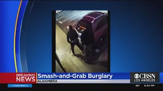 Smash-And-Grab Robbery In Alhambra