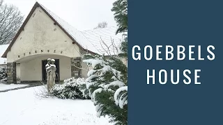 Joseph Goebbels WW2 House & Bunker Today