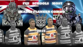 Most Deadly Flanker Combo Highlights || Fiji High School Rugby 2015