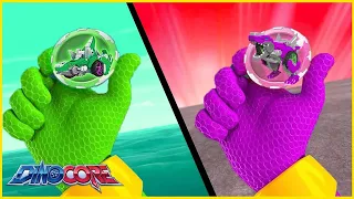 Dinocore Cartoon | Hot vs Cold Card | The Good Dinosaur | Kids Movies 2024