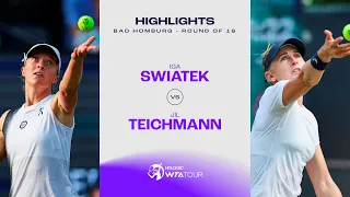 Iga Swiatek vs. Jil Teichmann | 2023 Bad Homburg Round of 16 | WTA Match Highlights