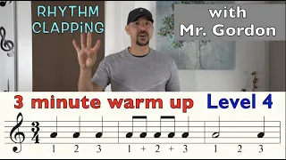 HOW TO READ MUSIC - LEVEL 4 -  Time Signatures - Rhythm Clapping with Mr. Gordon