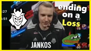Jankos possibly last Game for G2 Esports gets BM'd by 369
