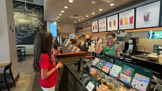 ASL Student Visits the Signing Starbucks!