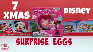 Xmas Surprise Eggs | Mickey Mouse Zaini | Disney Chocolate Eggs | Disney Minnie Surprise