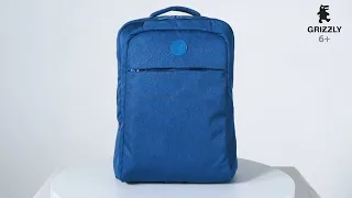 Молодежный синий городской рюкзак RD-044-2 от GRIZZLY
