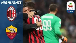 AC Milan 2-1 Roma | Cutrone Wins it Late for Milan | Serie A