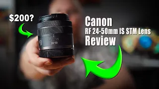 Canon RF 24-50mm Lens Review - A Good R8 Kit Lens?