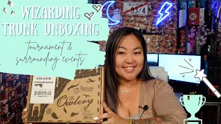THE WIZARDING TRUNK ⚡️ UNBOXING 📦 | Wizarding Tournaments & Surrounding Events 🏆
