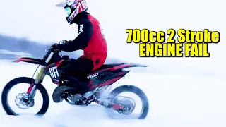 700cc 2 stroke engine fail.. again..