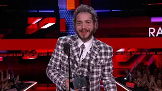 Post Malone Wins Favorite Album Rap/Hip-Hop I AMAs 2019