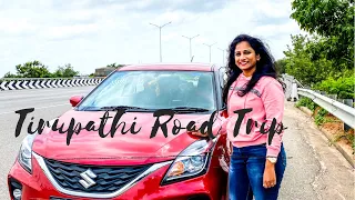 Road Trip from Hyderabad to Tirupathi || Vlog Part 1 || Devotional