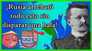 🇨🇳 ¿Por qué CHINA le cedió el 10% de su territorio a RUSIA? 🇷🇺 - El Mapa de Sebas