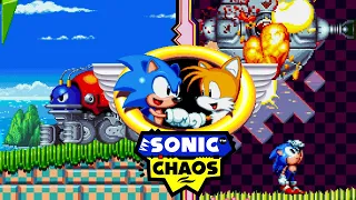 The Amazing Remake of Sonic Chaos :: Sonic Chaos (Turquoise Hill Demo) ✪ Walkthrough (1080p/60fps)