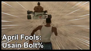 April Fools: Usain Bolt% GTA:SA Meme Run