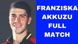 FRANZISKA Patrick - AKKUZU Can FULL MATCH | Team 1/2 2019 European Championships TABLE TENNIS