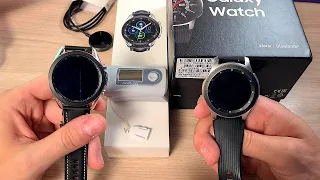 Лучшие Смарт Часы 2021 : Samsung Galaxy watch 3 Распаковка сравнение с Galaxy Watch