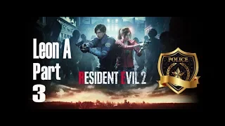 Resident Evil 2 Remake (2019) Leon A Part 3 (It's G-Birkin) (1-2-2019)