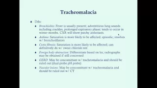 Tracheomalacia - CRASH! Medical Review Series