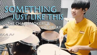 The Chainsmokers & Coldplay -【Something Just Like This】DRUM COVER BY 李科穎KE 爵士鼓
