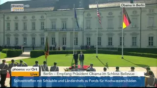 President Barack Obama visits Germany