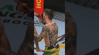 Brandon Royval stuns Matheus Nicolau with a deadly knee combo and precise straight jab knockout